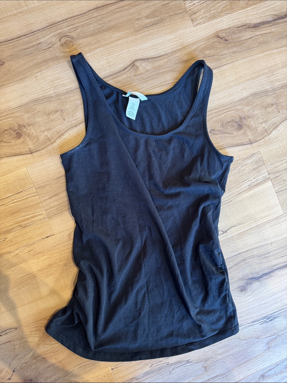 H&M Black Scoop Neck Tank Top